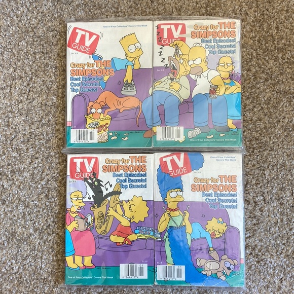 TV Guide The Simpsons Collector’s Covers - Picture 2 of 12